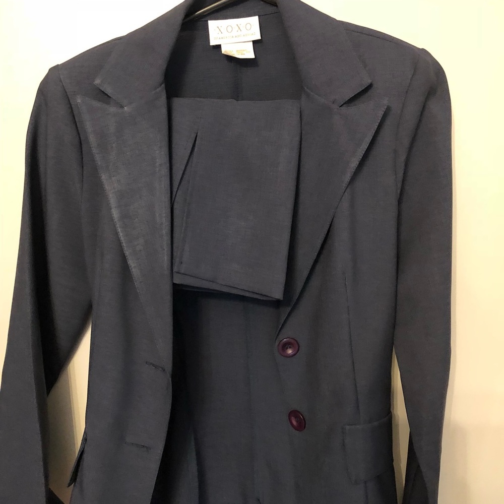 Blue suit